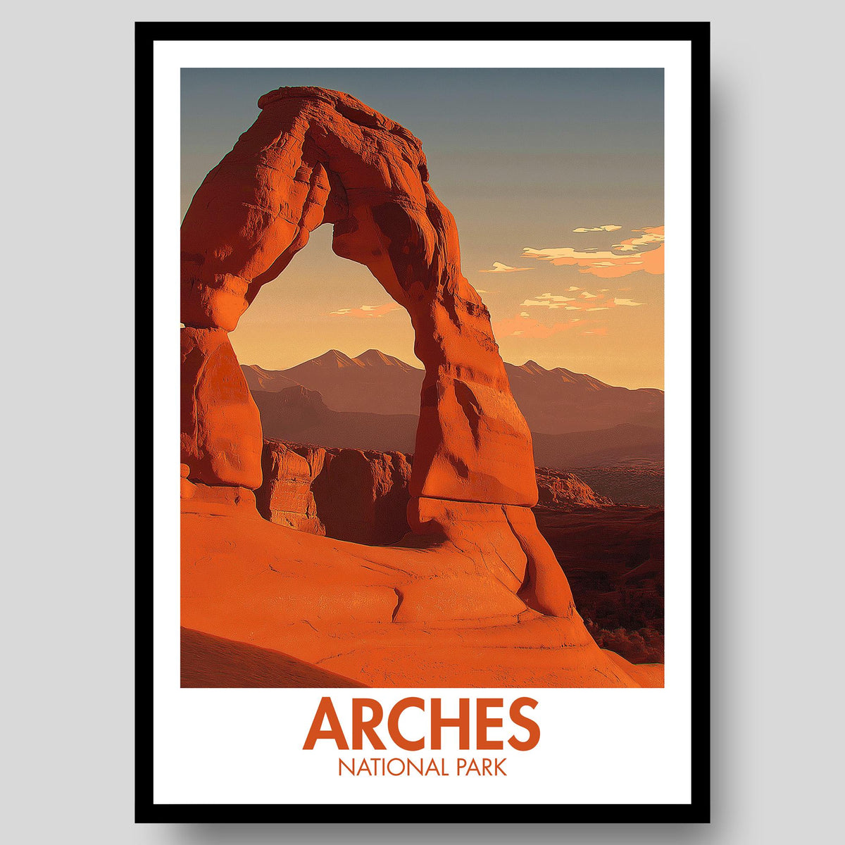 Arches National Park Poster - WanderWall