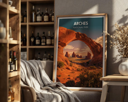 Arches National Park Poster - WanderWall