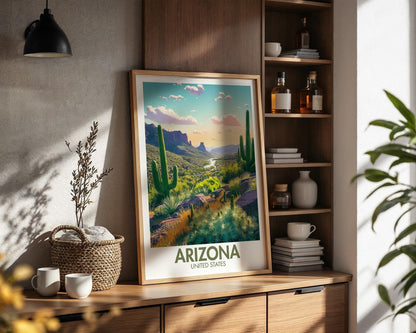 Arizona Poster - WanderWall
