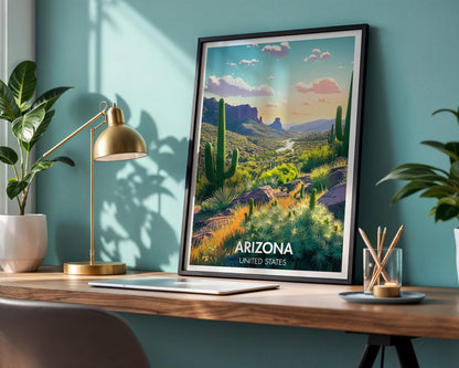 Arizona Poster - WanderWall