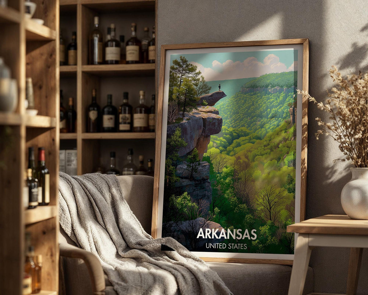 Arkansas Poster - WanderWall