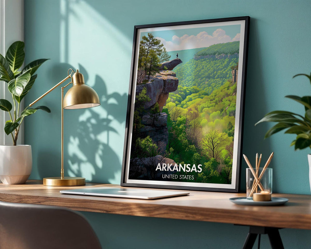 Arkansas Poster - WanderWall