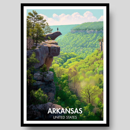 Arkansas Poster - WanderWall