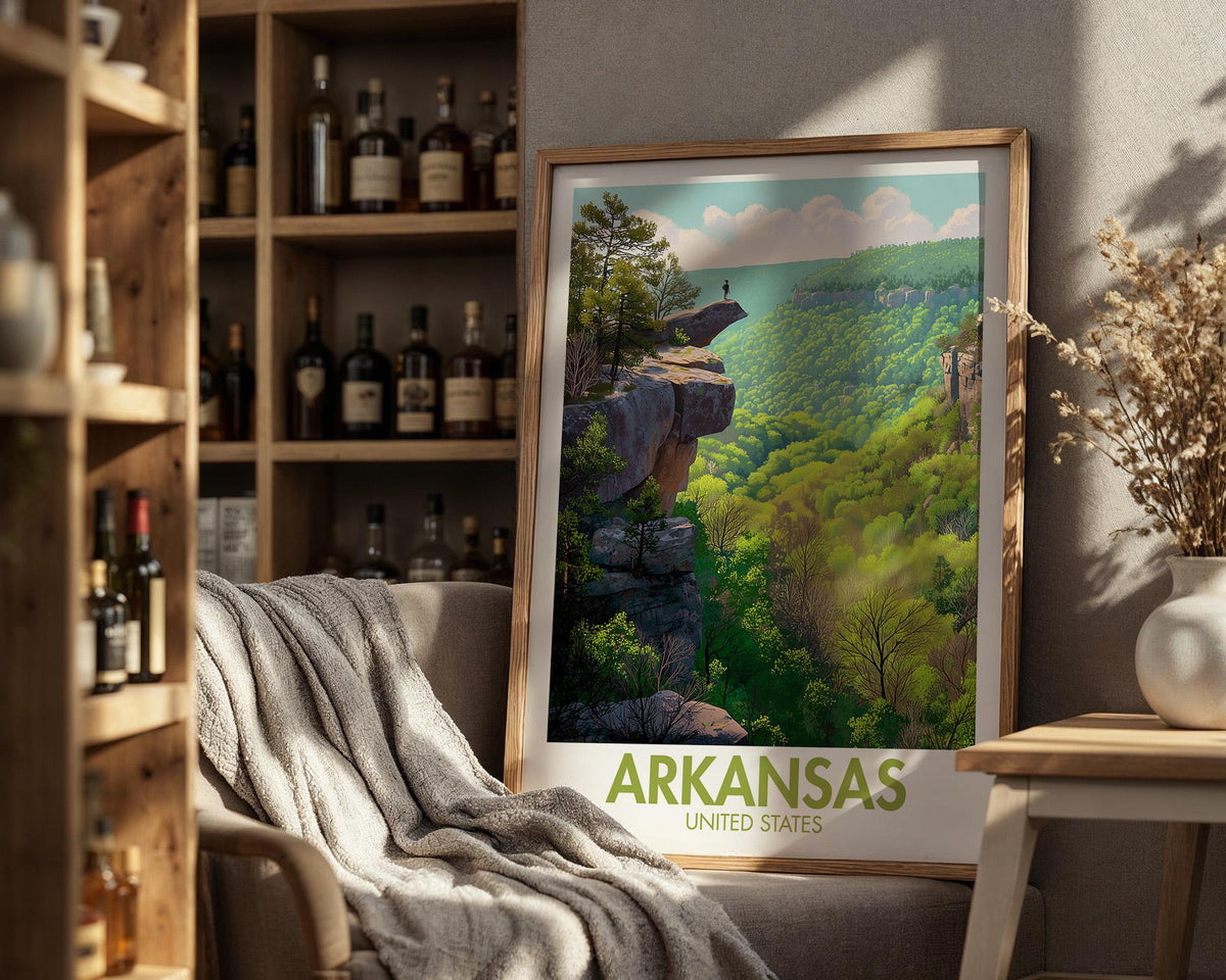 Arkansas Poster - WanderWall