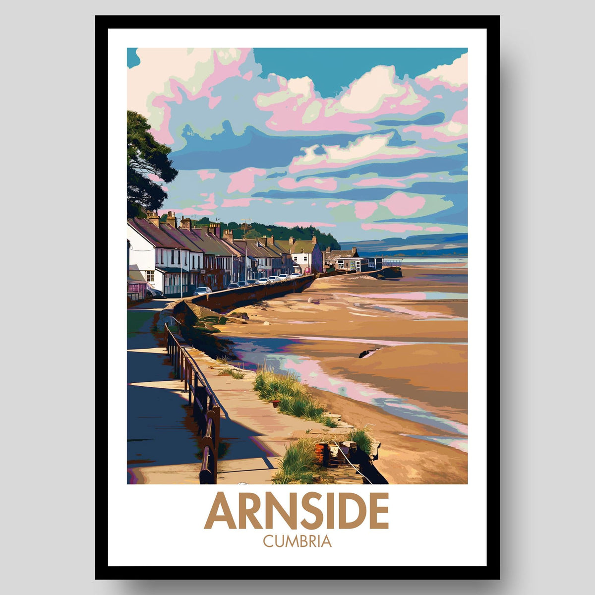 Arnside Poster - WanderWall