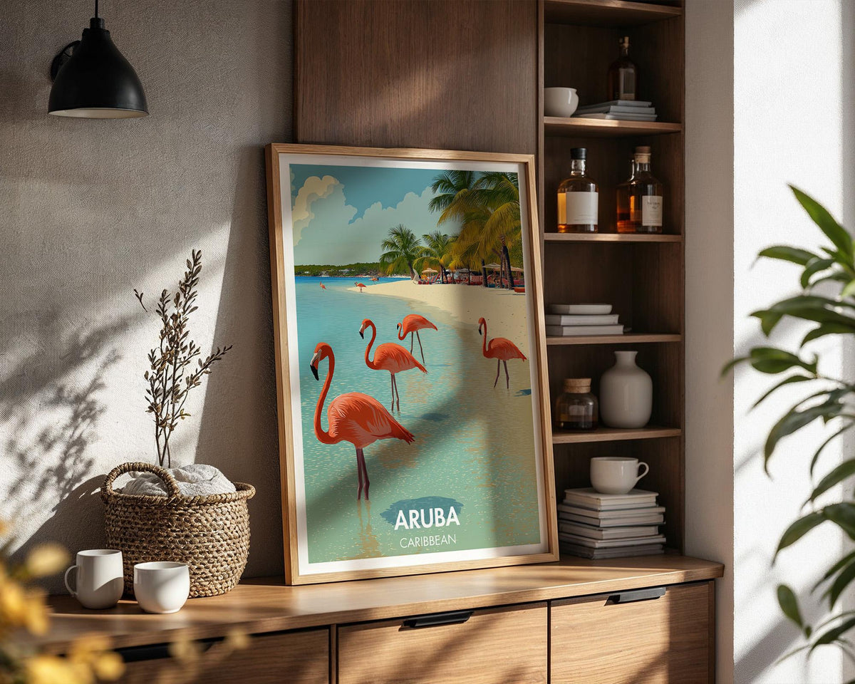 Aruba Poster - WanderWall