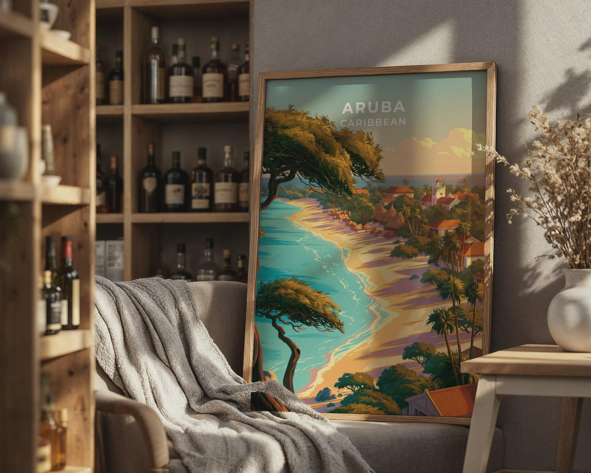 Aruba Poster - WanderWall
