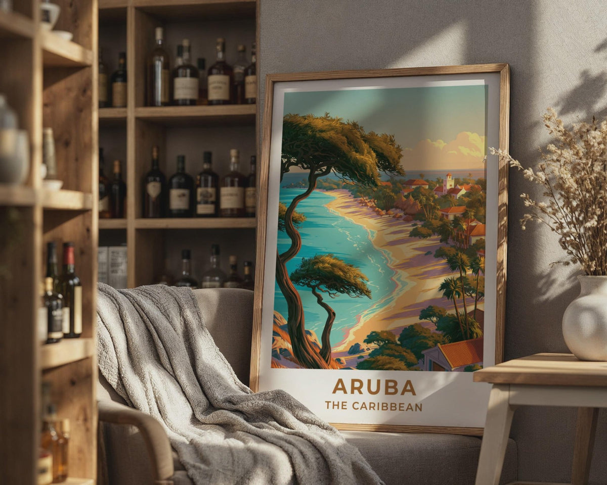 Aruba Poster - WanderWall