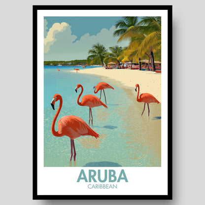 Aruba Poster - WanderWall