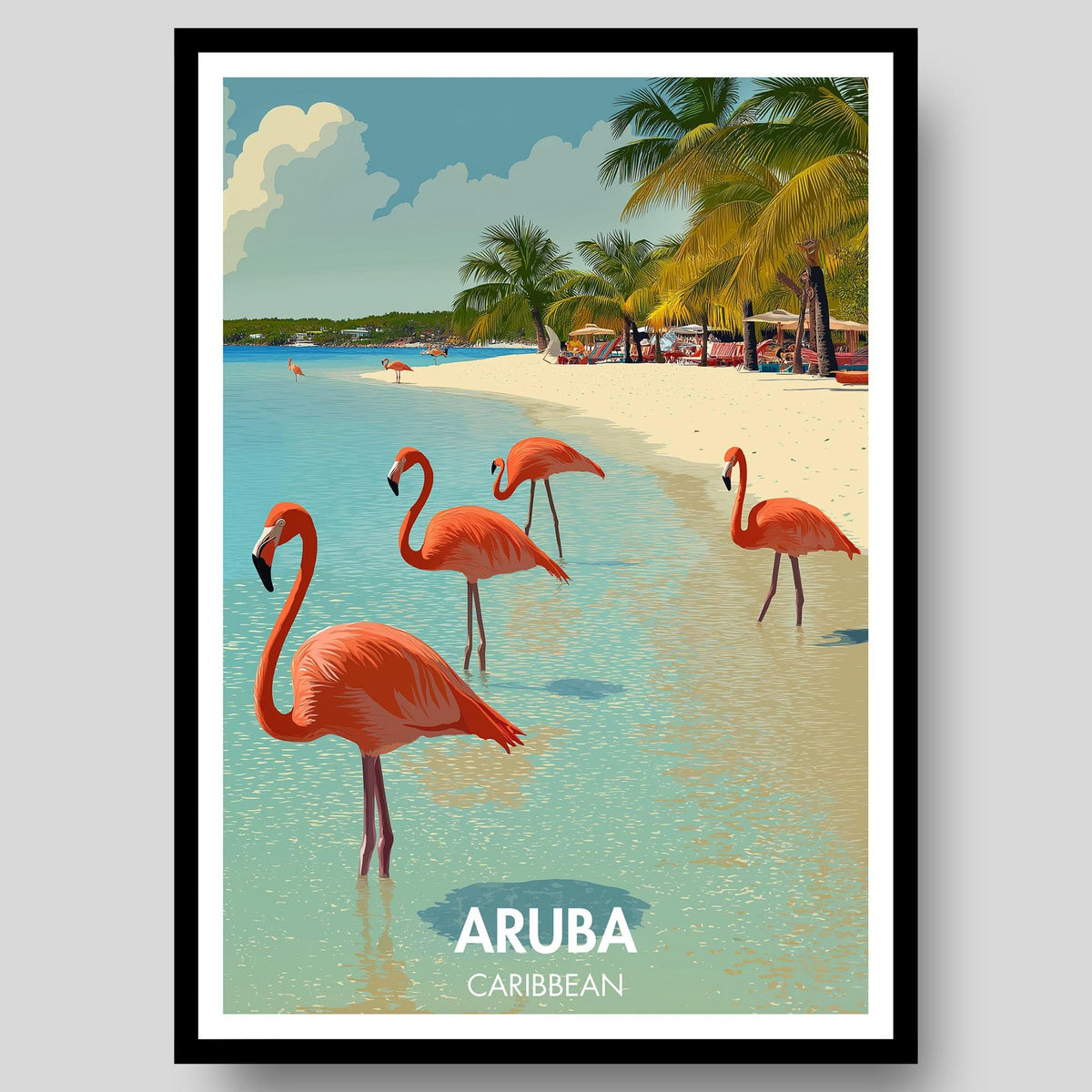 Aruba Poster - WanderWall
