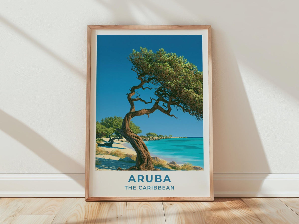 Aruba Poster - WanderWall