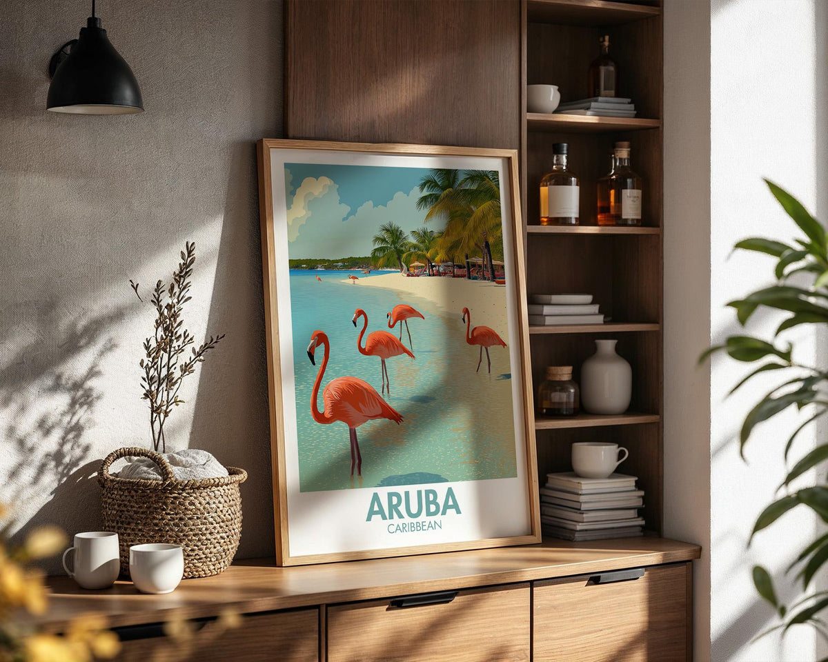Aruba Poster - WanderWall