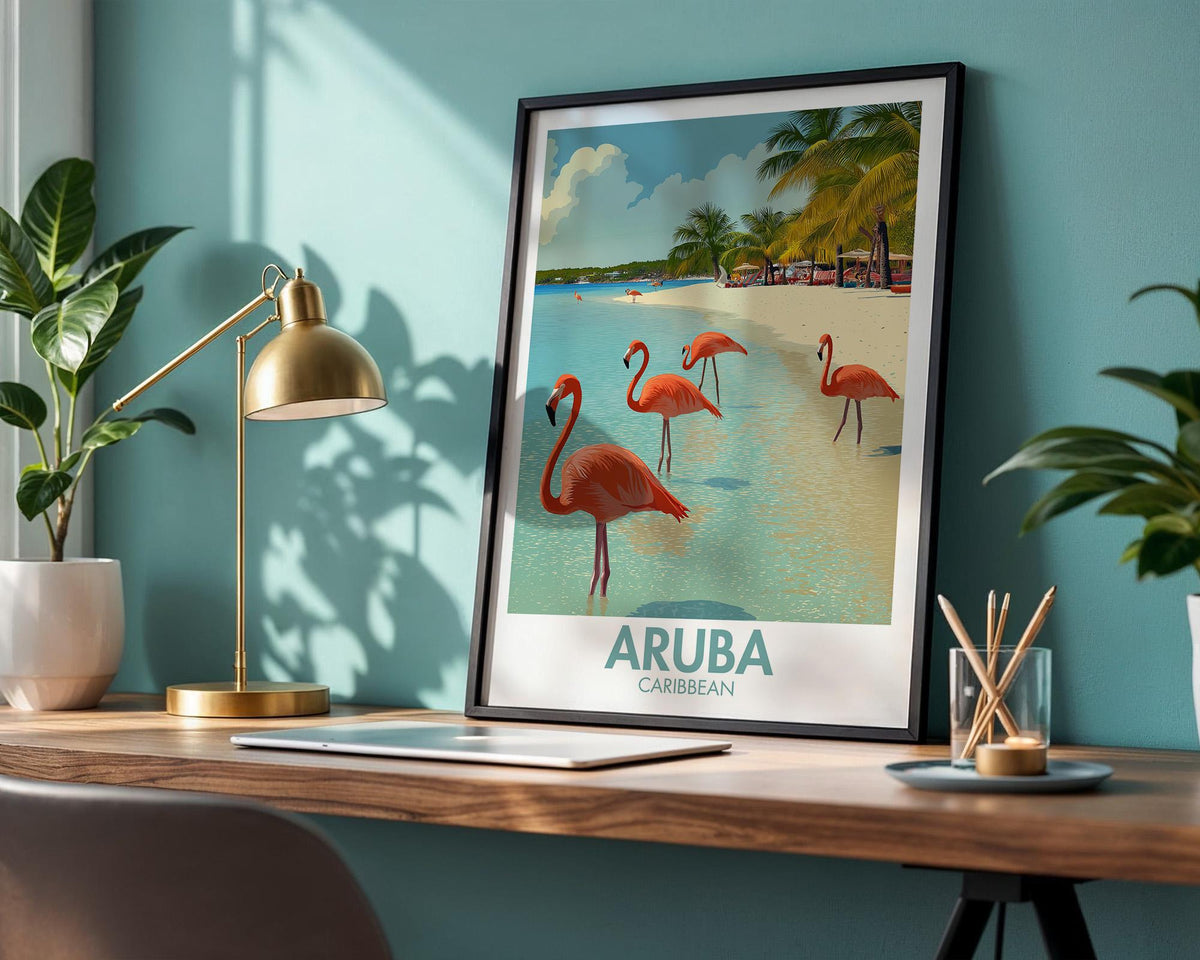 Aruba Poster - WanderWall