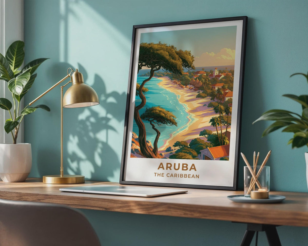 Aruba Poster - WanderWall