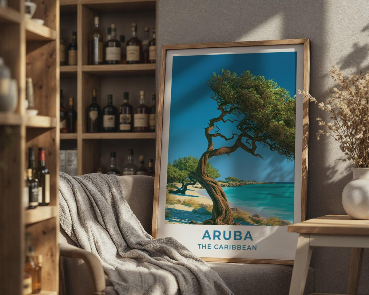 Aruba Poster - WanderWall