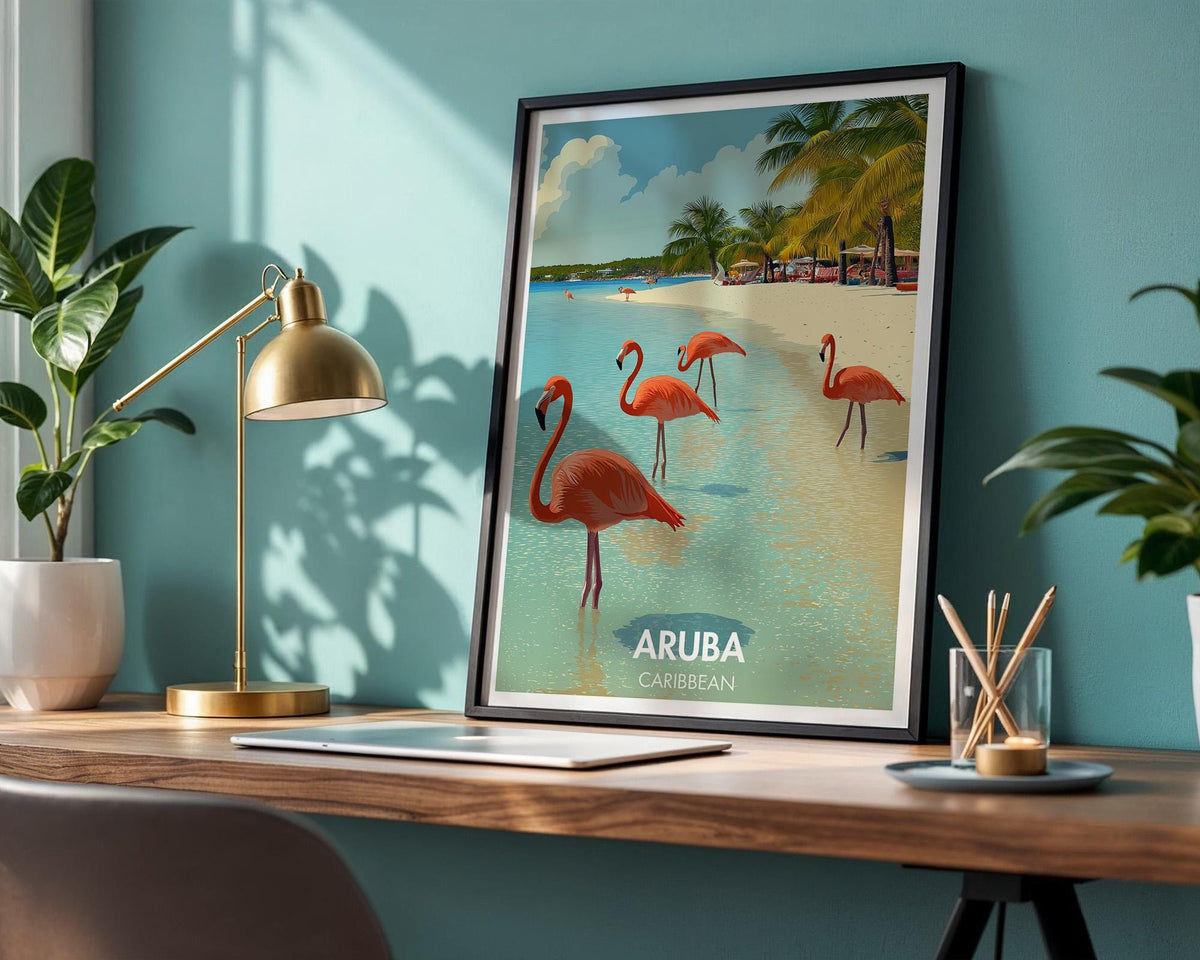 Aruba Poster - WanderWall