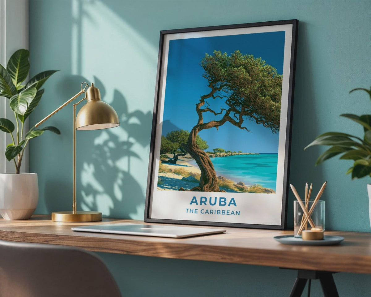 Aruba Poster - WanderWall