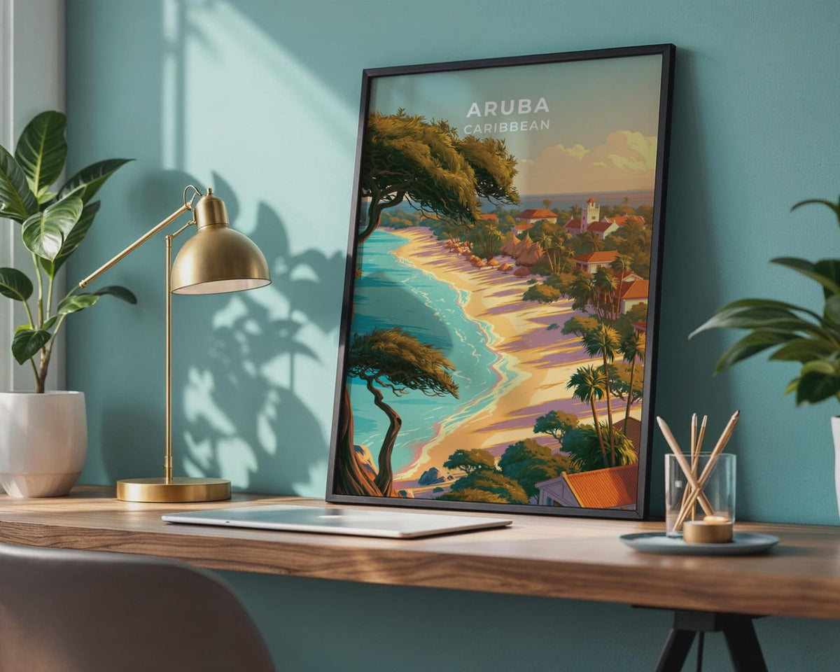 Aruba Poster - WanderWall