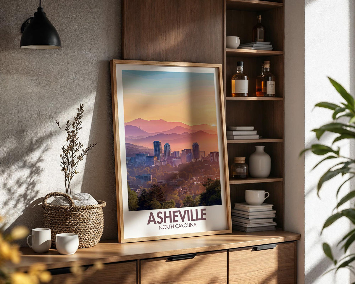 Asheville Poster - WanderWall