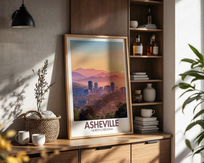 Asheville Poster - WanderWall