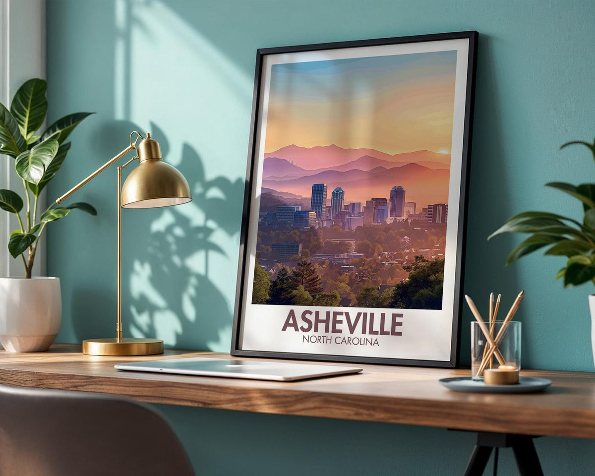 Asheville Poster - WanderWall