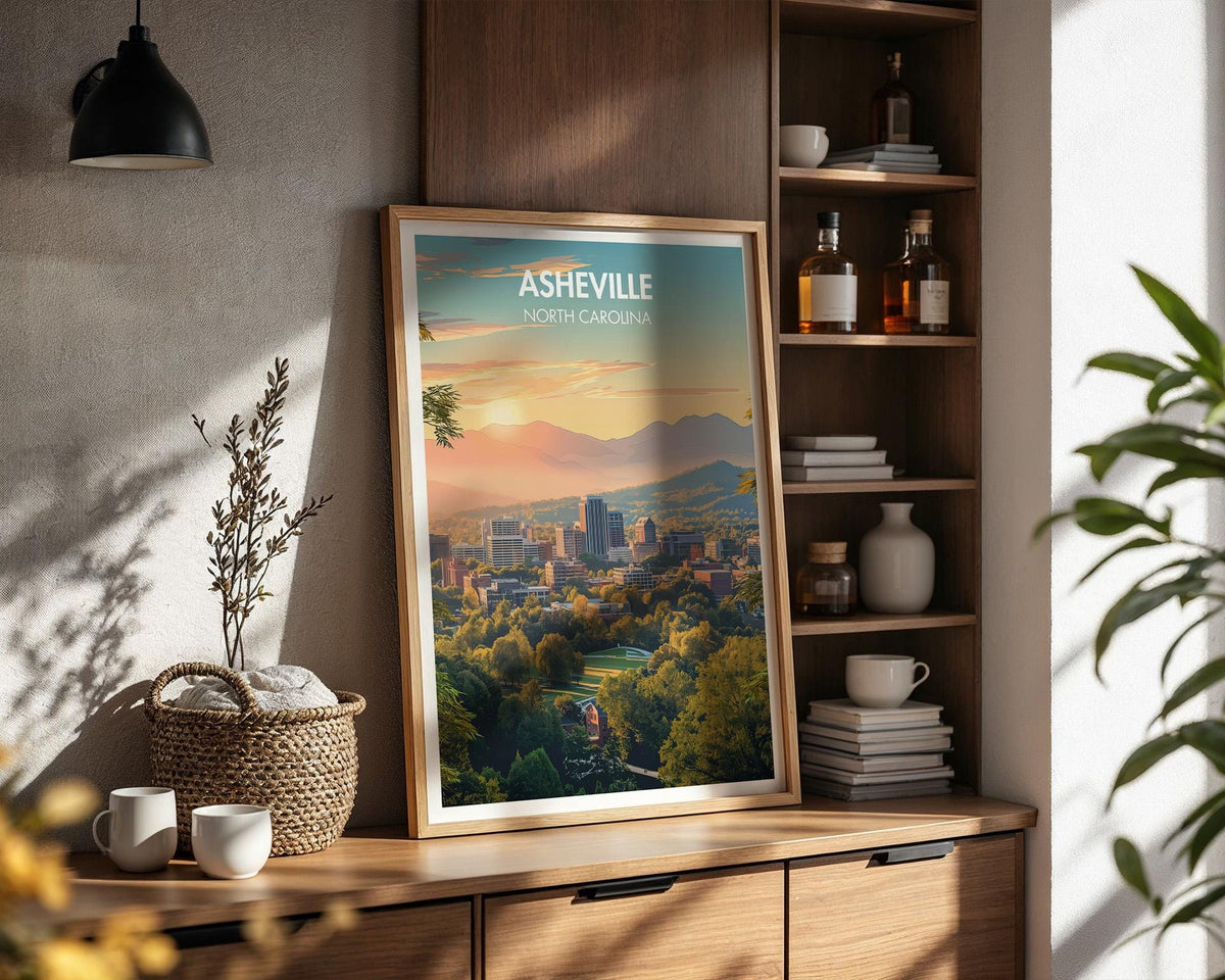 Asheville Poster - WanderWall
