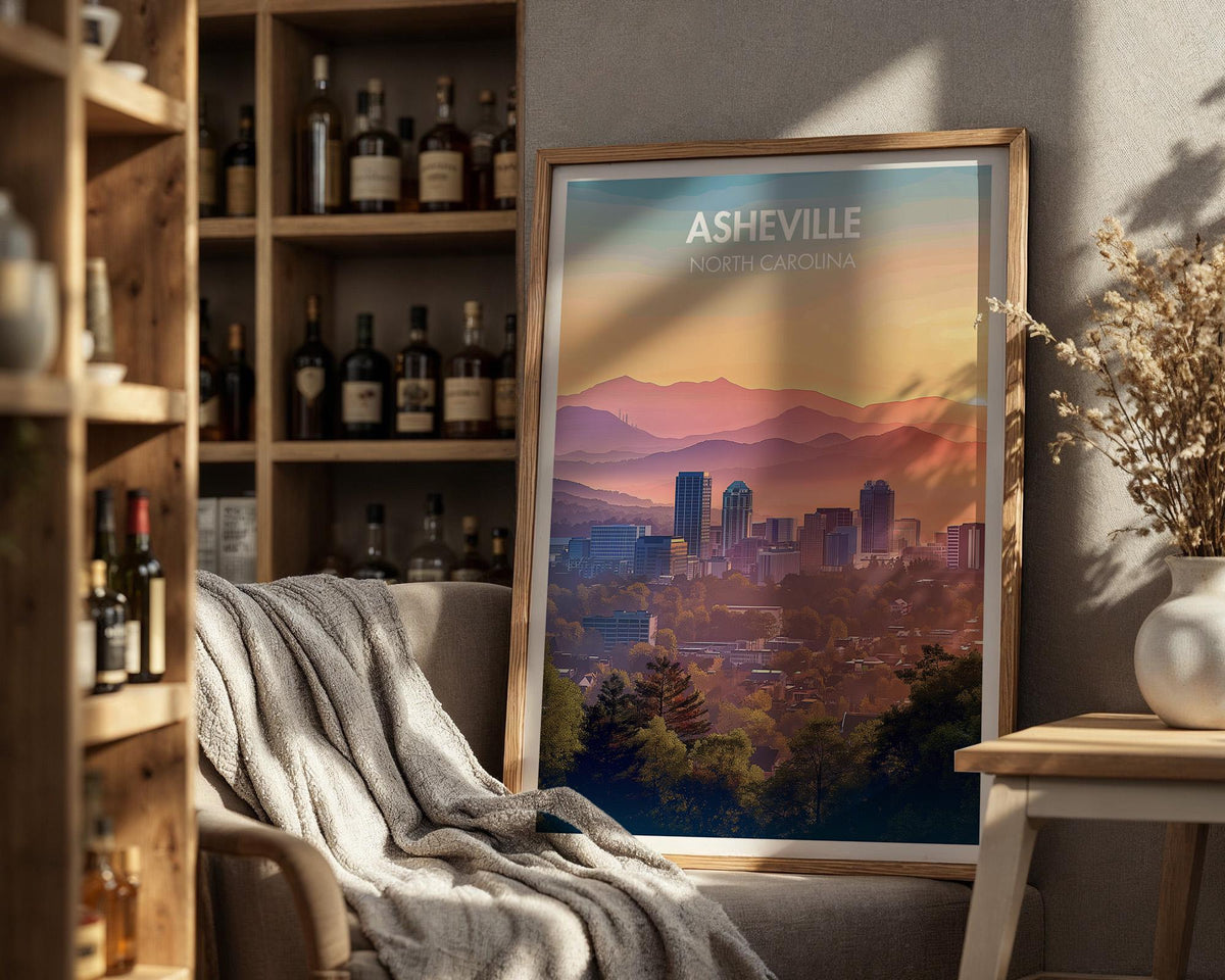 Asheville Poster - WanderWall