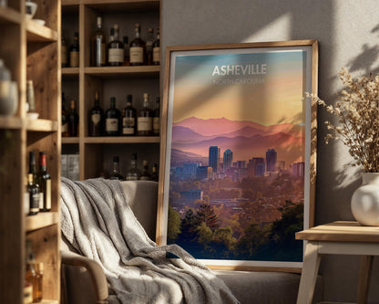 Asheville Poster - WanderWall