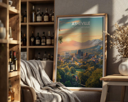 Asheville Poster - WanderWall