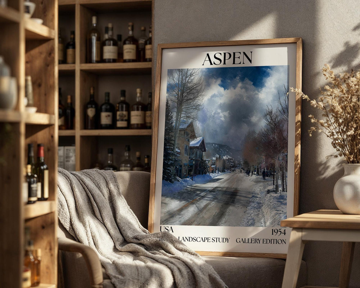 Aspen Colorado Gallery Edition Poster - WanderWall