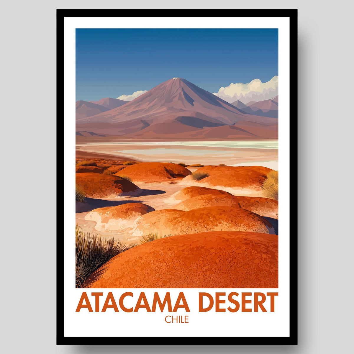 Atacama Desert Poster - WanderWall