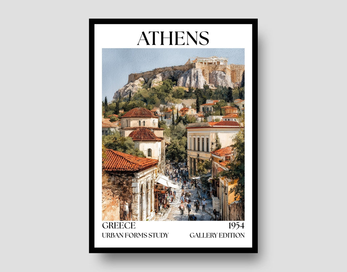 Athens Gallery Edition Poster - WanderWall
