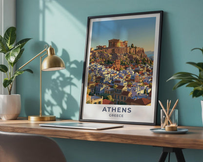 Athens Poster - WanderWall