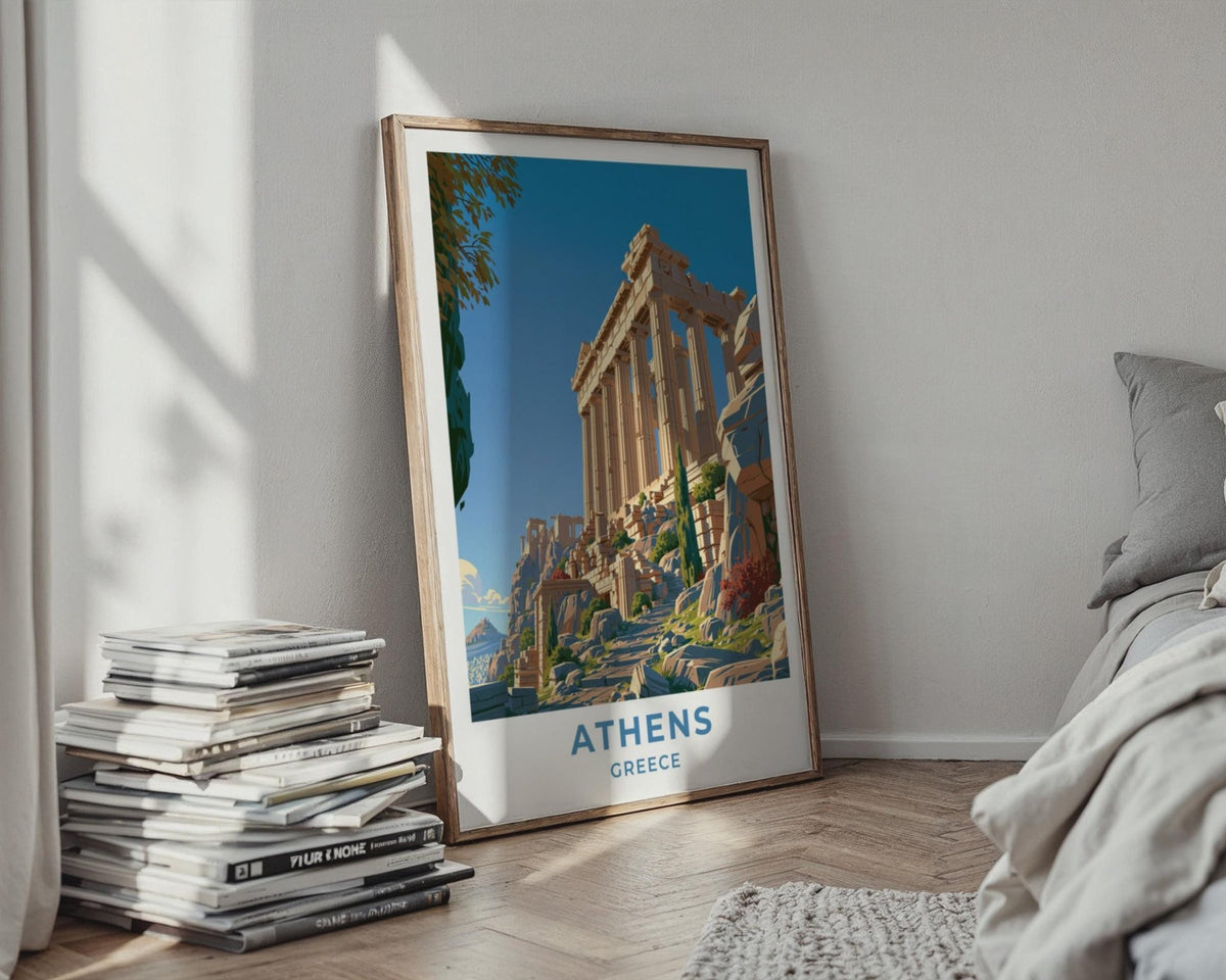Athens Poster - WanderWall