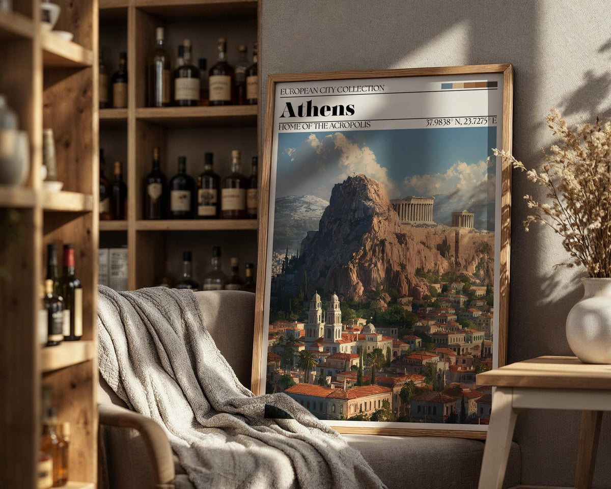 Athens Poster - WanderWall