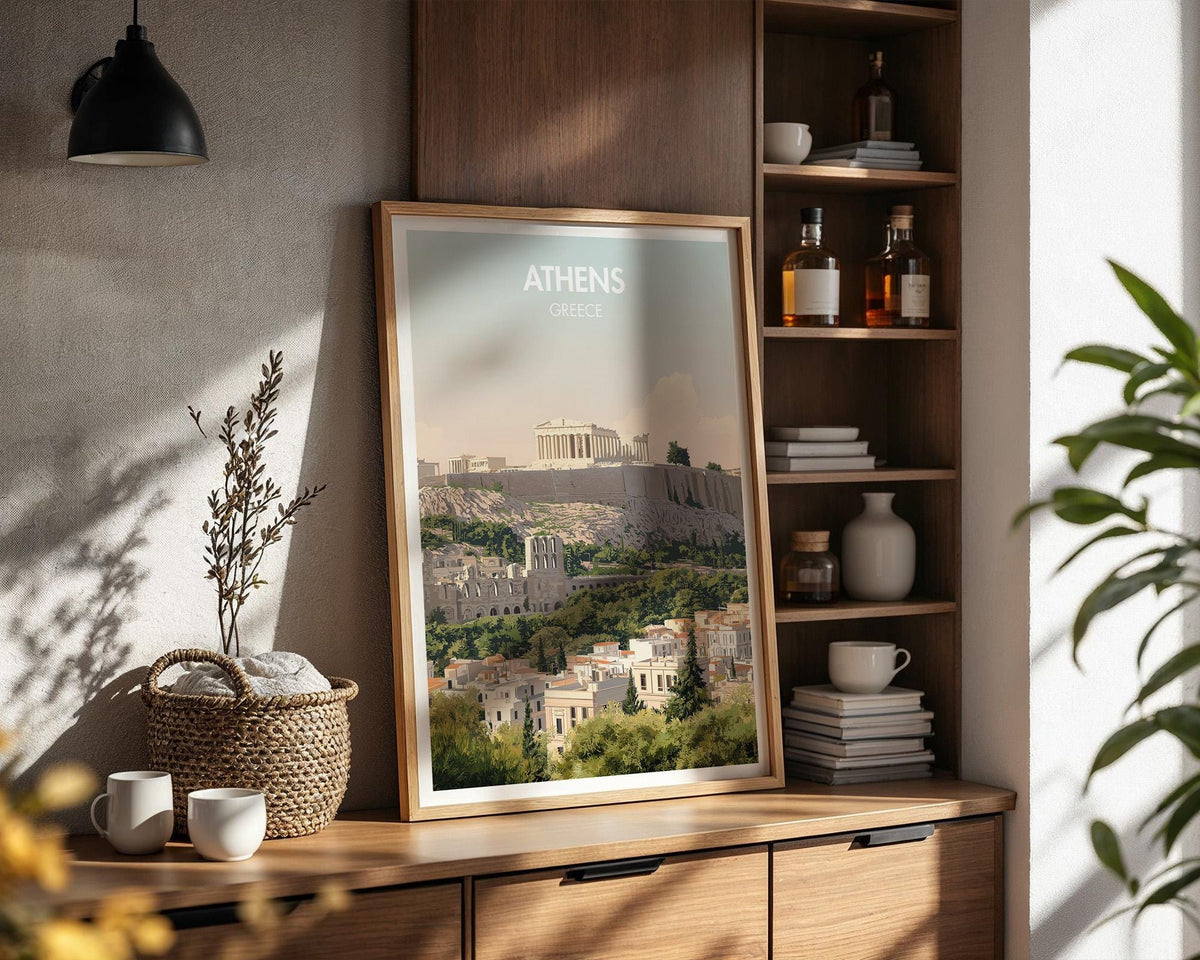 Athens Poster - WanderWall