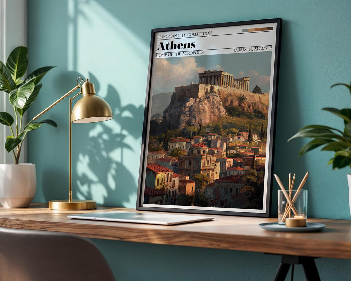 Athens Poster - WanderWall