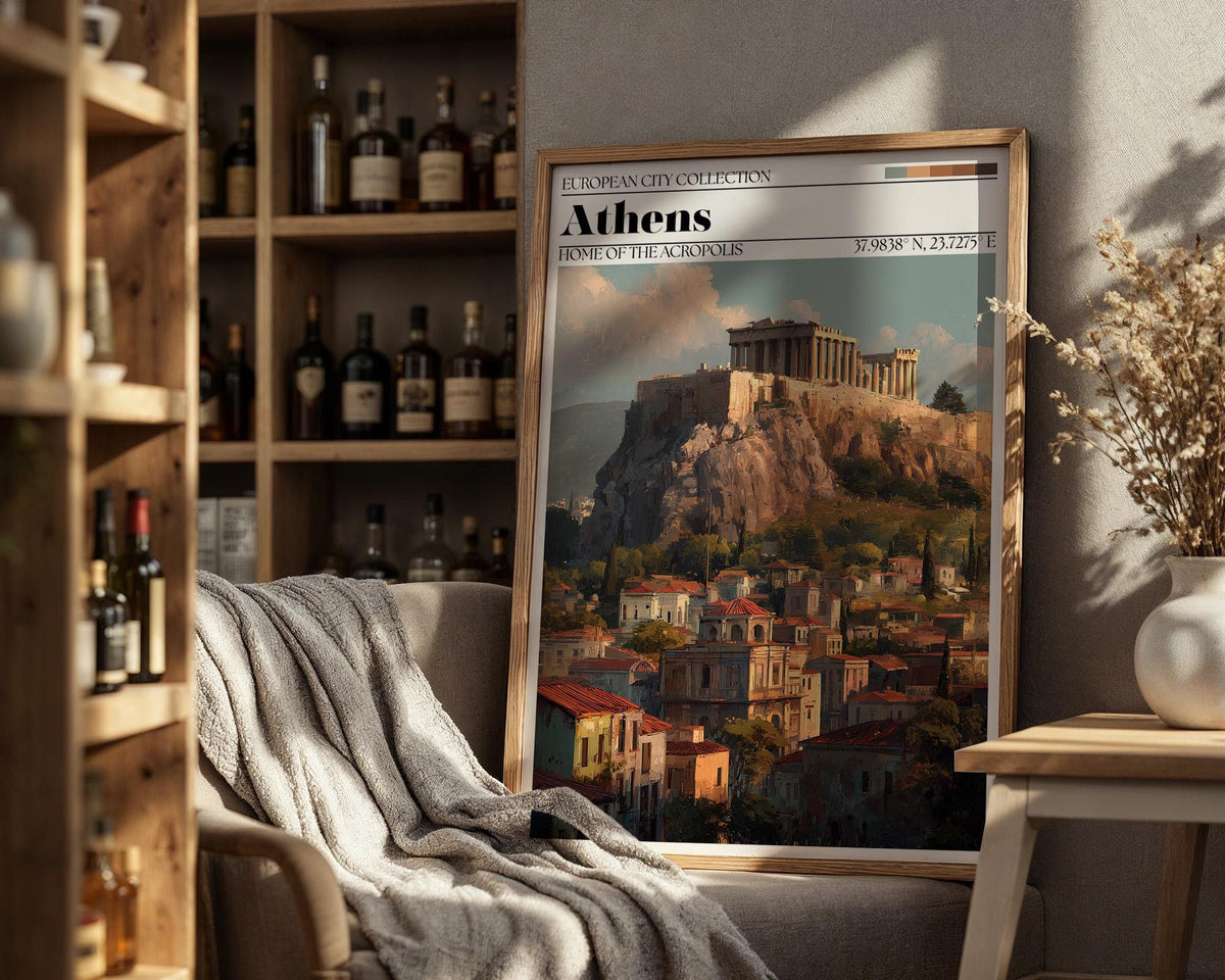 Athens Poster - WanderWall