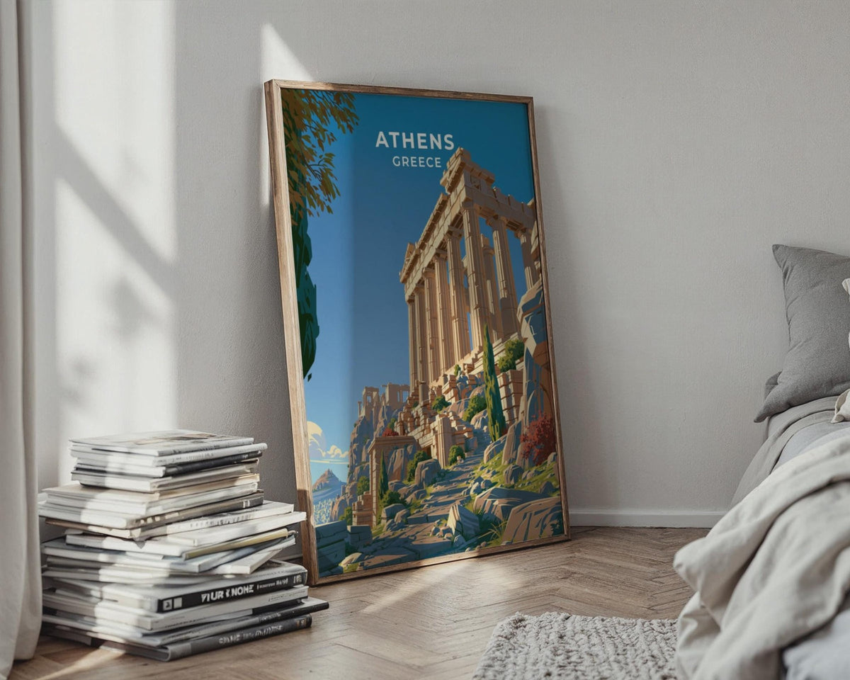 Athens Poster - WanderWall