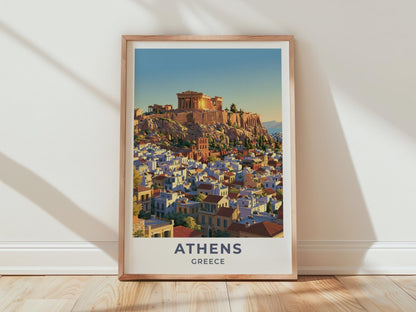 Athens Poster - WanderWall