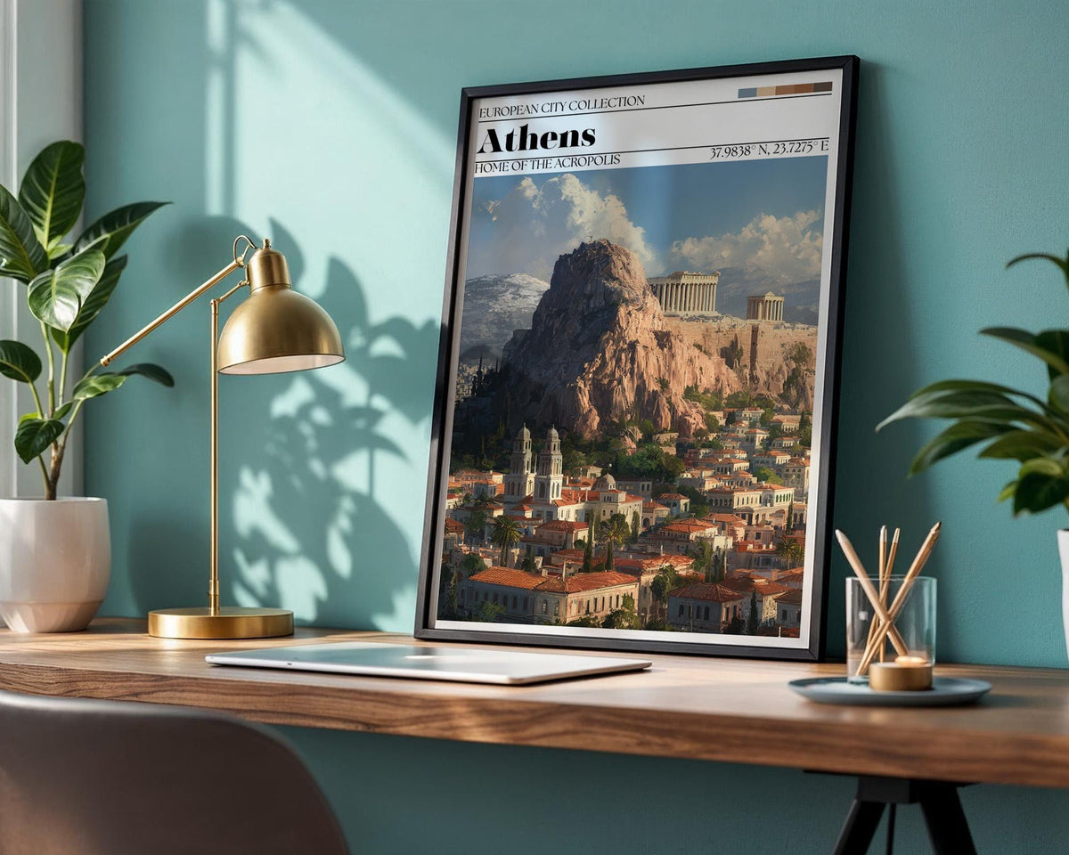 Athens Poster - WanderWall