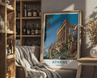 Athens Poster - WanderWall