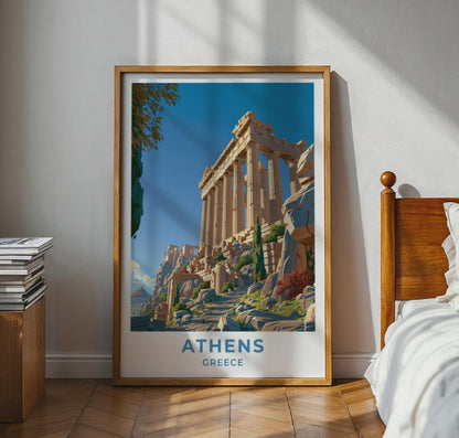 Athens Poster - WanderWall
