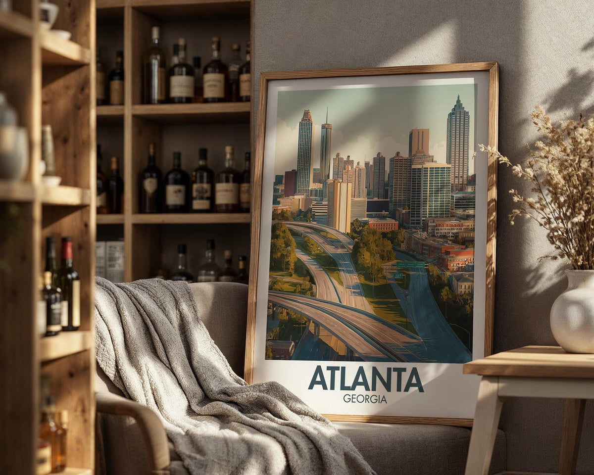 Atlanta Poster - WanderWall