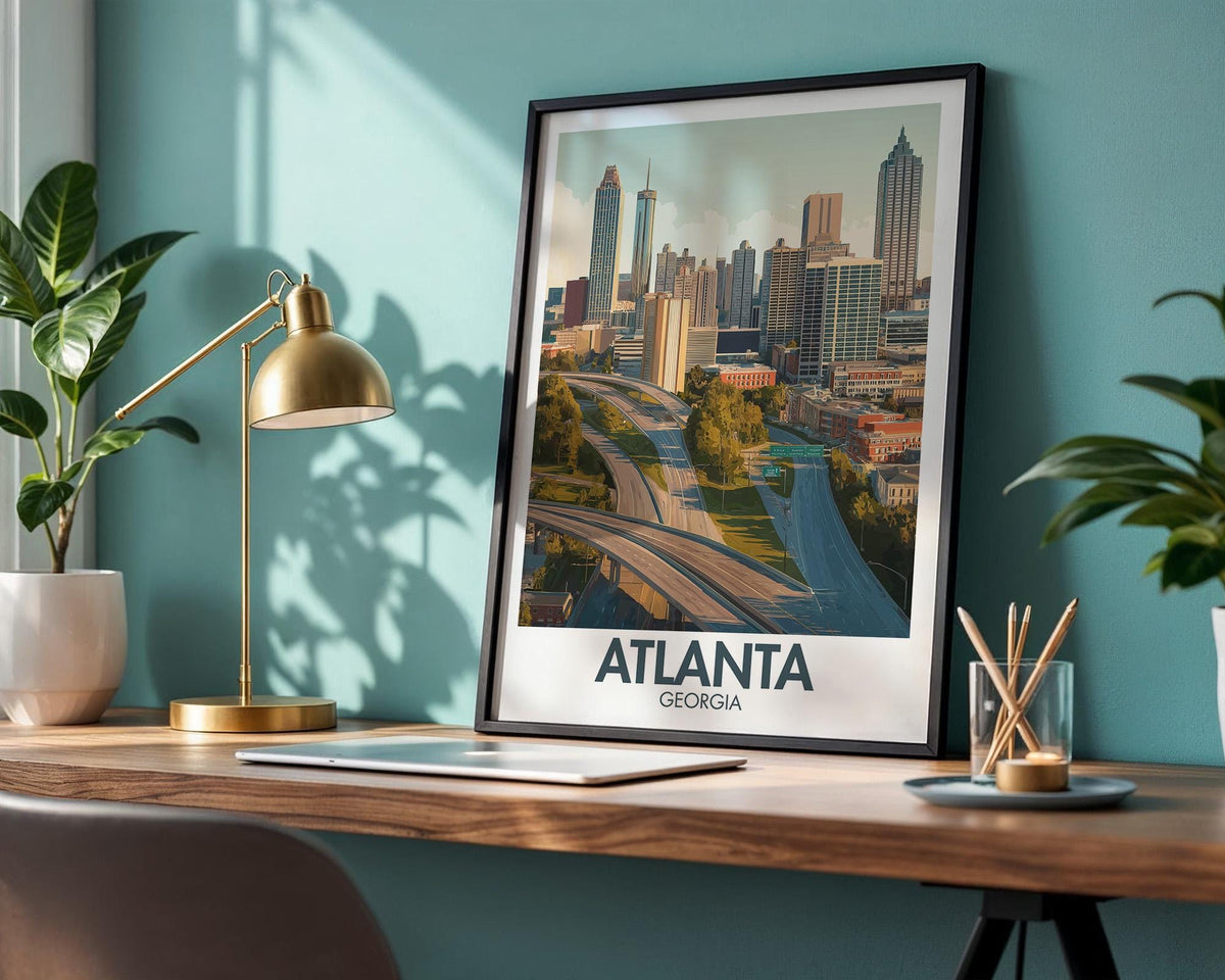 Atlanta Poster - WanderWall