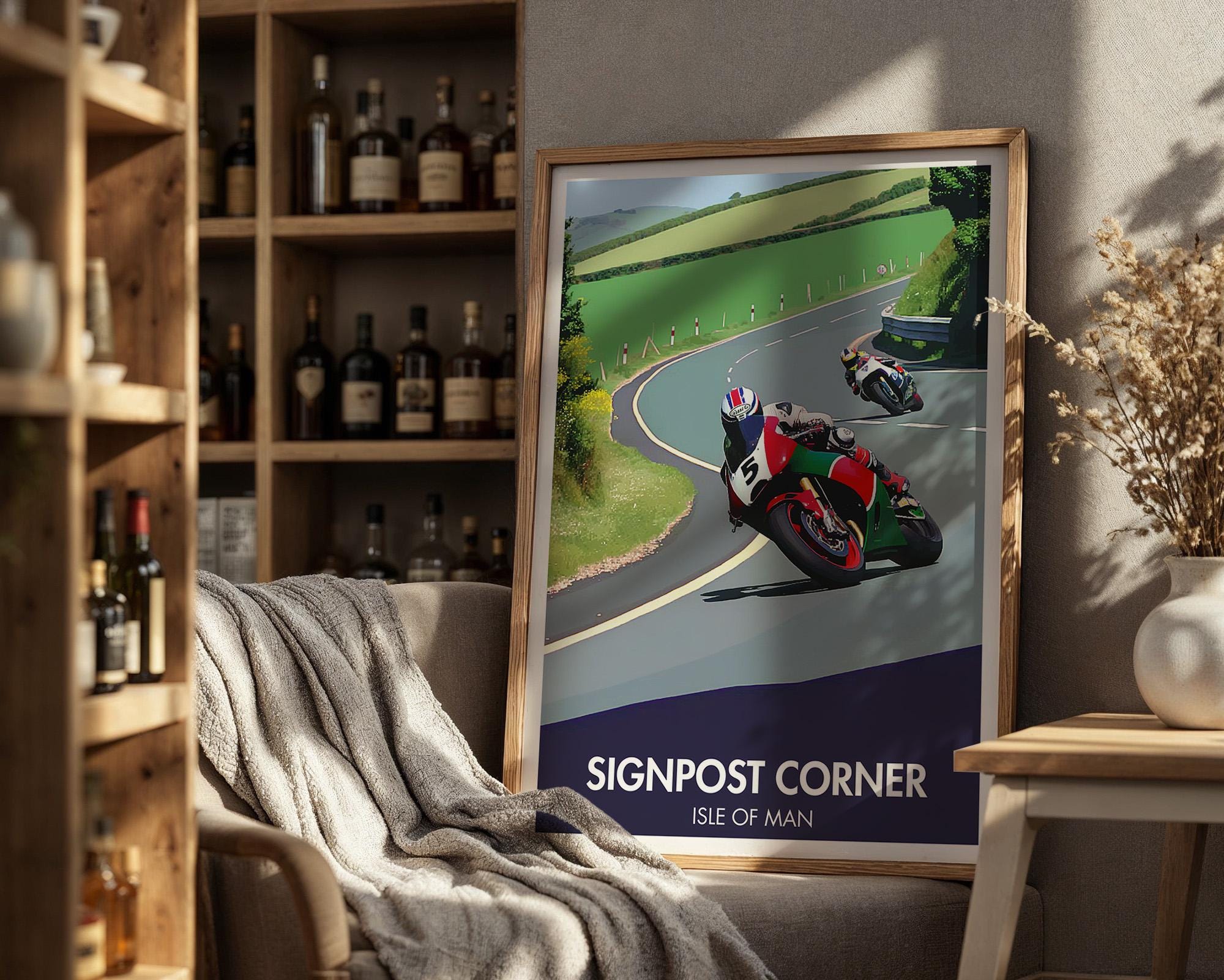 Signpost Corner Poster