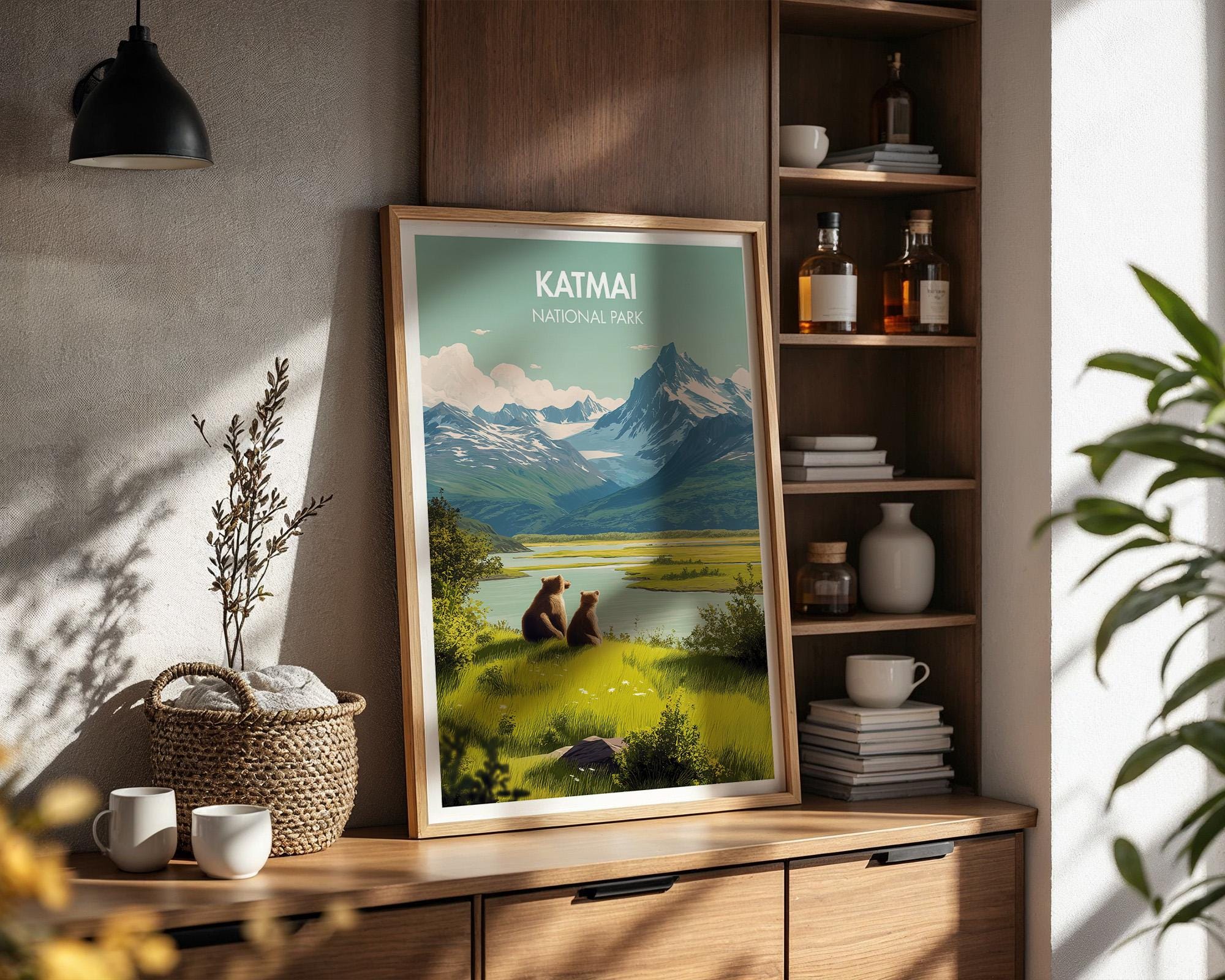 Katmai National Park Poster