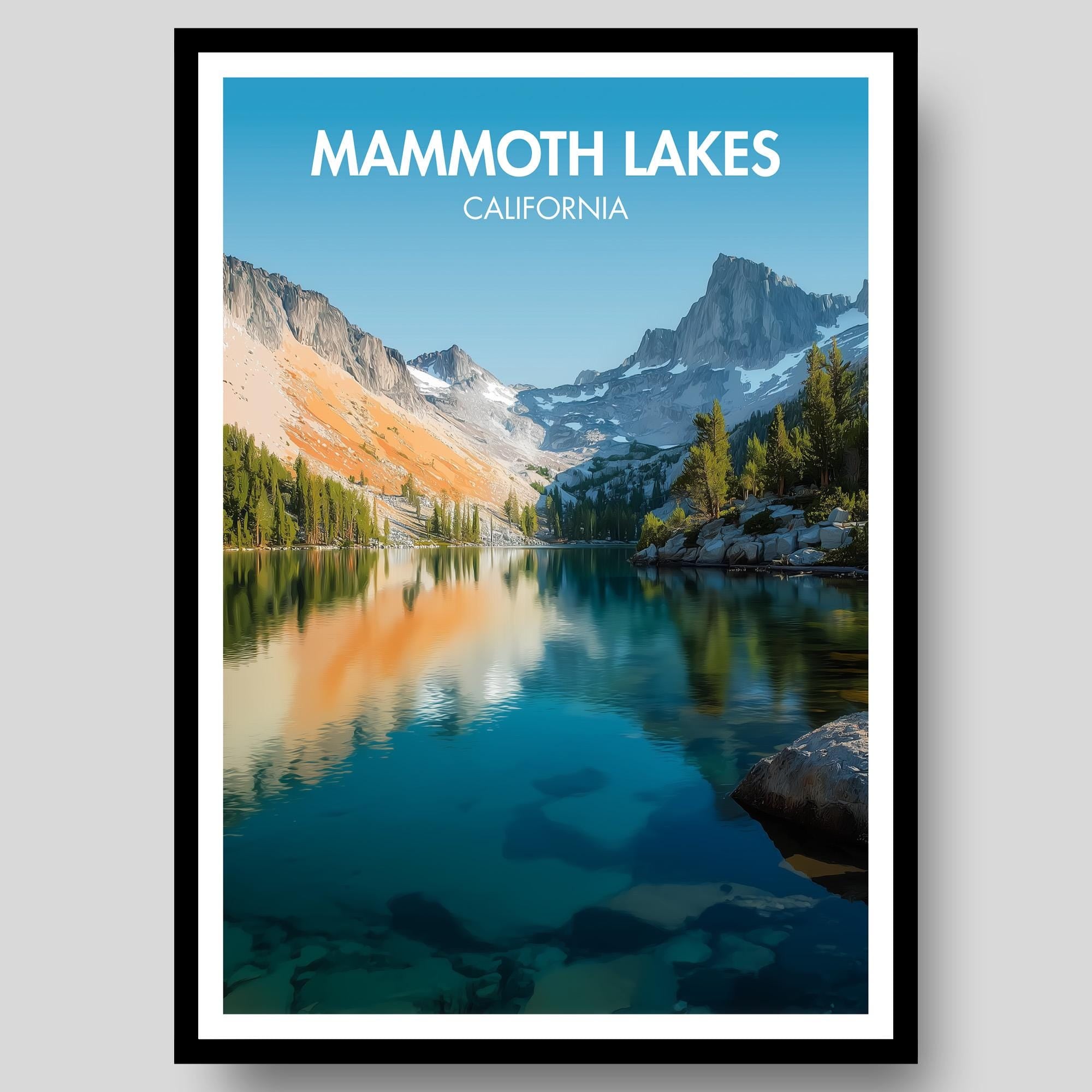 Mammoth Lakes Poster