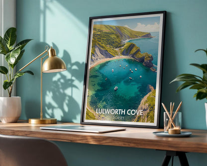 Lulworth Cove Poster