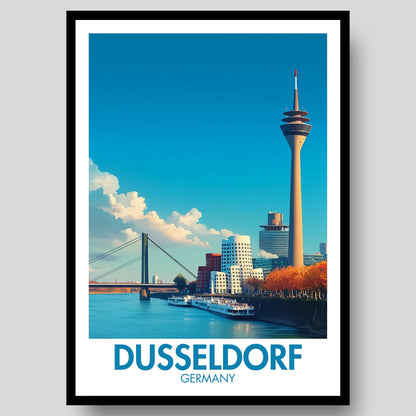 Dusseldorf Poster